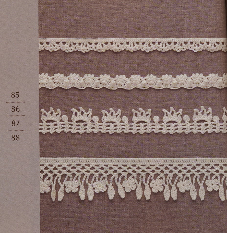 Elegant crochet edging easy patterns – JPCrochet