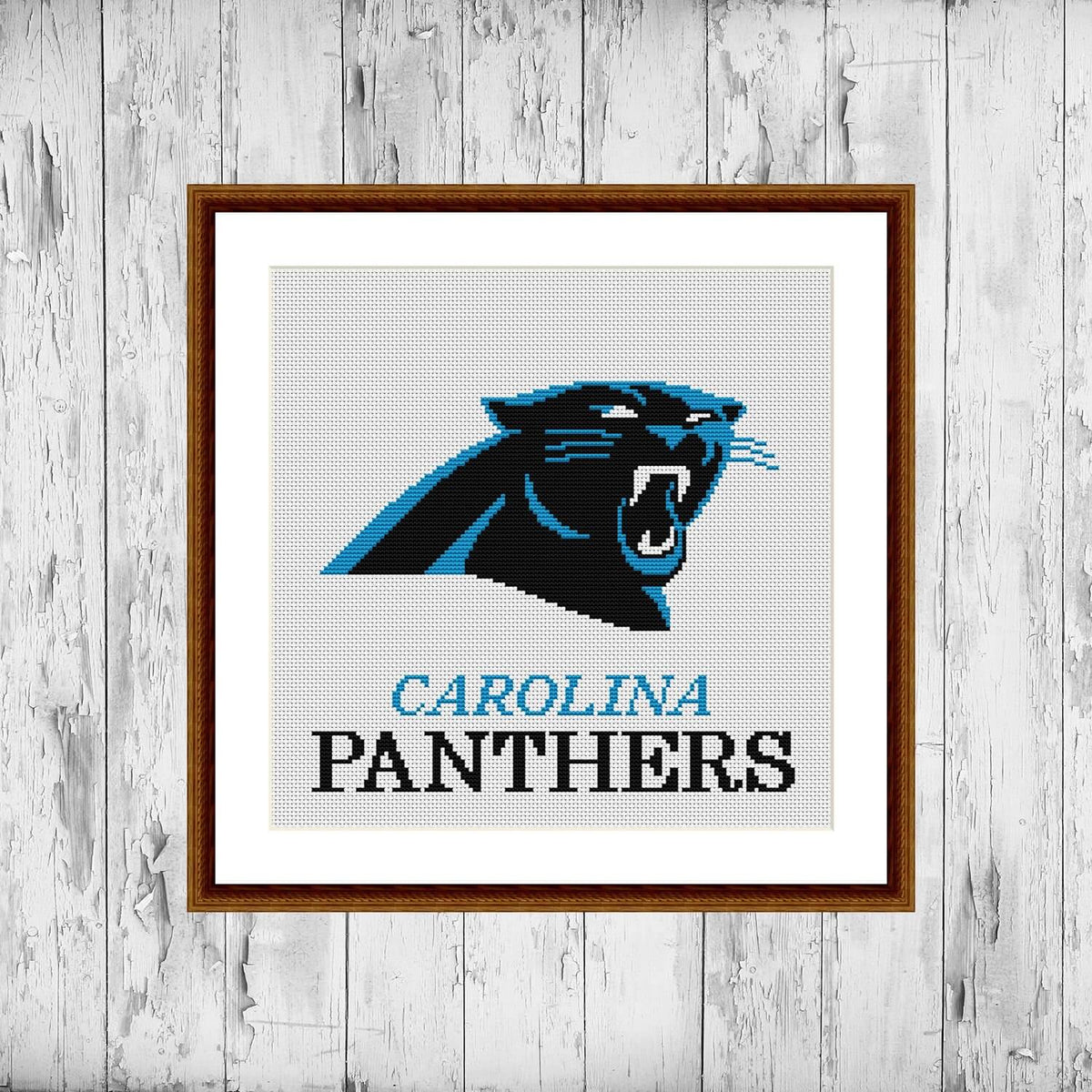 Diseño De Bordado De Las Panteras De Carolina