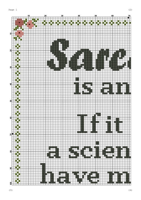 20 Sarcastic Cross Stitch Patterns (PG, PG-13 and R Rated) - The