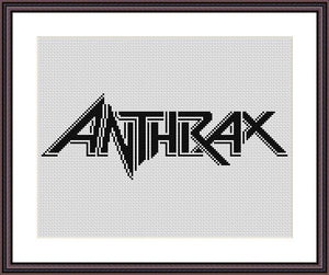 Anthrax free cross stitch pattern