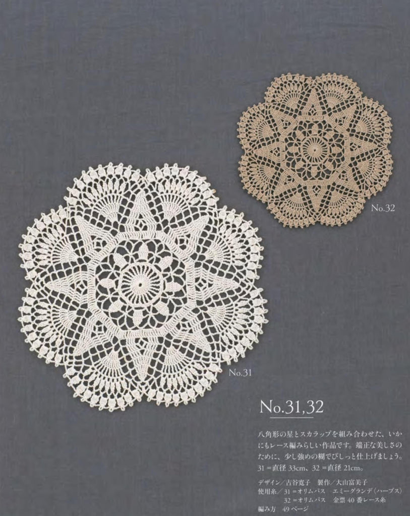 Small round doily easy crochet pattern