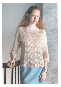Elegant knitting pullover free pattern