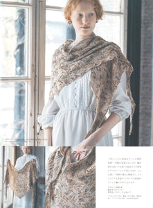 Modern knitting shawl easy pattern