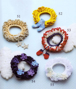 Easy crochet scrunchies pattern