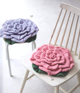 Big crochet rose chair mat pattern