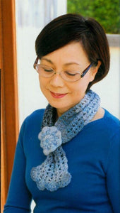 Cute crochet scarf simple pattern