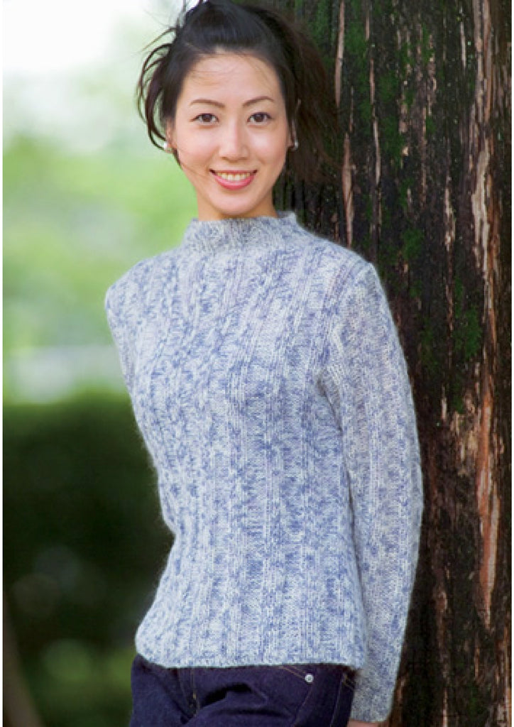 Simple casual sweater knitting pattern