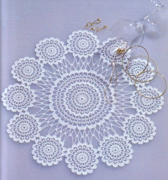 Easy crochet doily