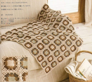 Easy crochet motifs blanket