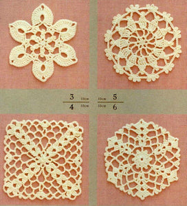 Cute crochet motifs designs