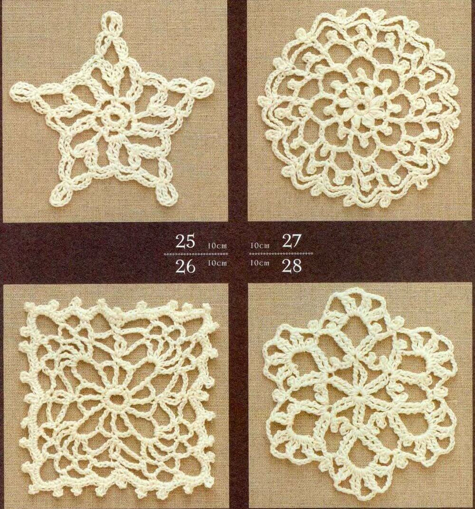 New crochet motifs design for your projects