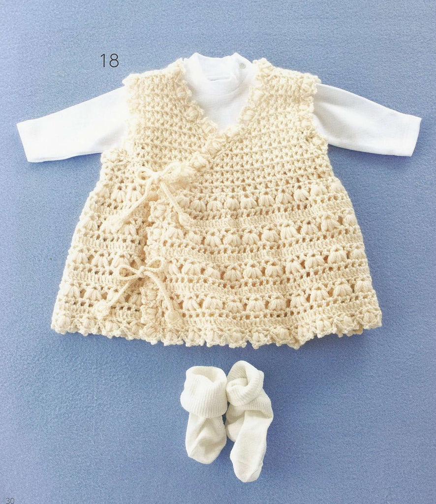 Cute crochet dress for baby