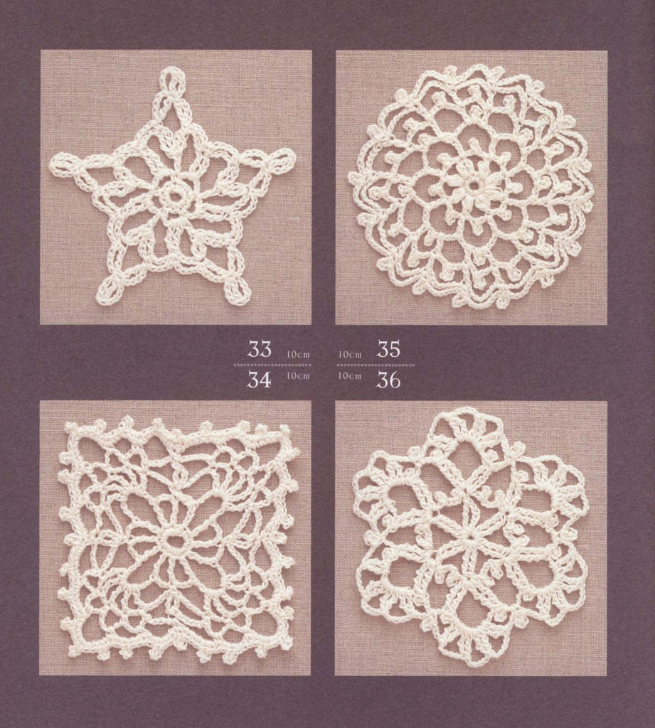 Cute crochet motif free pattern