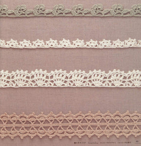 Easy crochet lace edgings