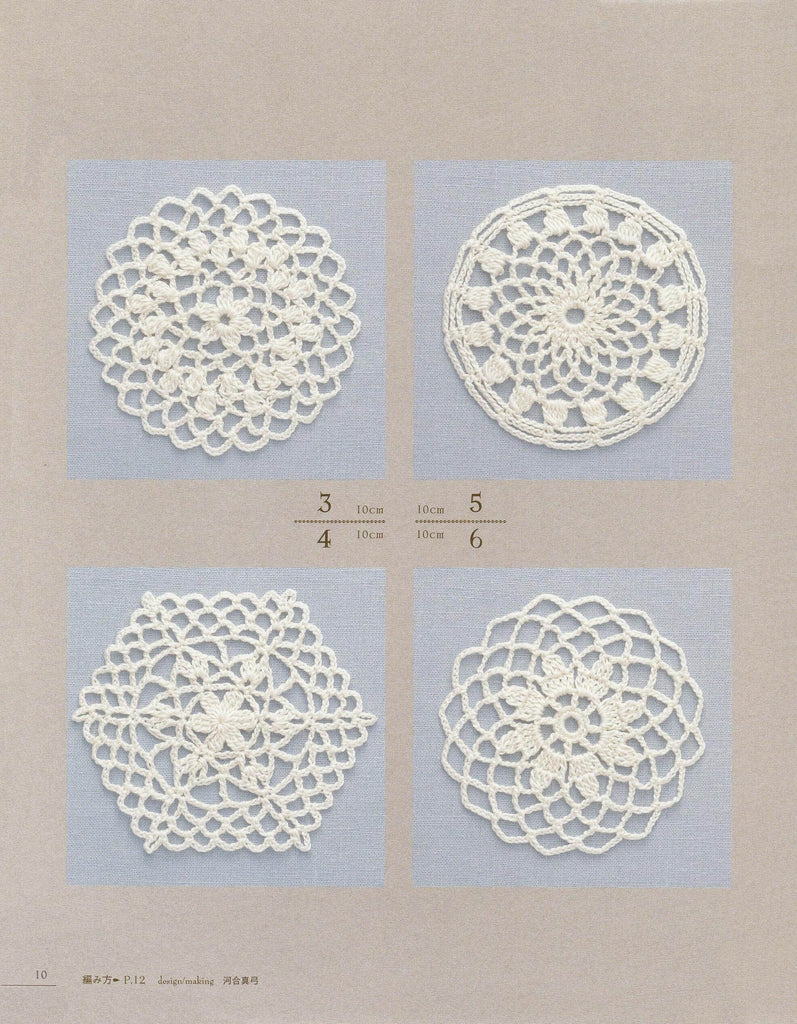 Easy crochet motifs pattern
