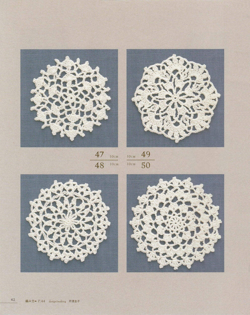 Modern crochet motifs patterns