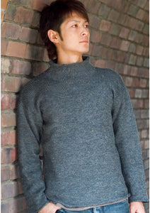 Easy knitting pattern for men's sweater