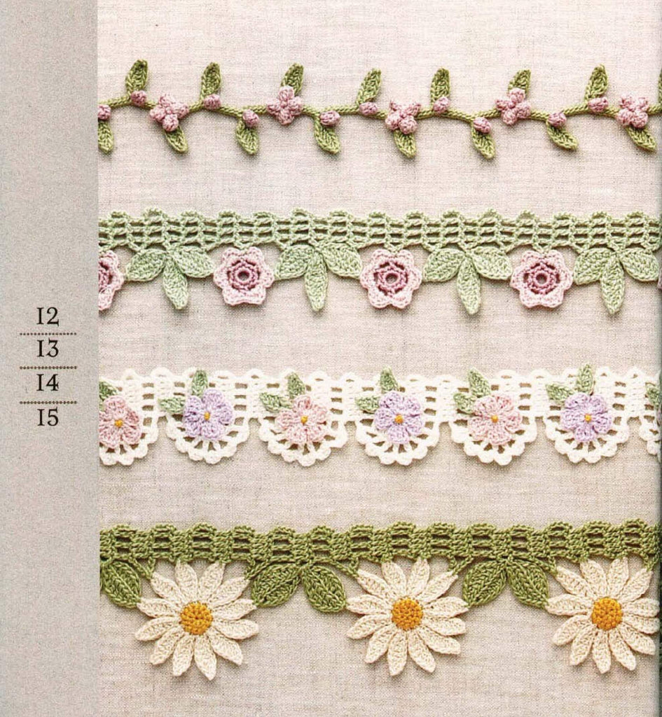 Cute and easy crochet lace patterns