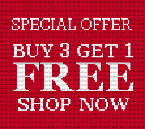 Special offer: Buy 3 - Get 1 Free