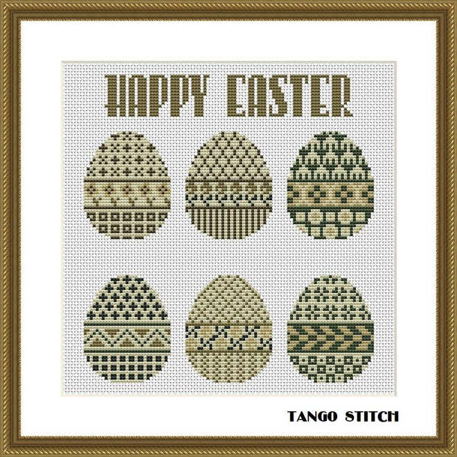 Easter cross stitch patterns collection