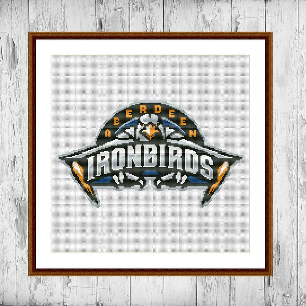 Aberdeen IronBirds cross stitch pattern