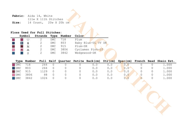 Always believe in magic motivational cross stitch pattern - Tango Stitch