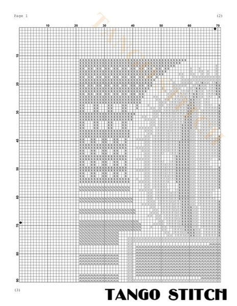 Pop Art inspired cactus cross stitch pattern - Tango Stitch