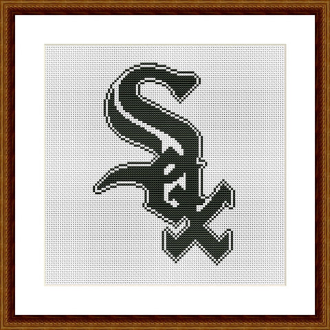 Chicago White Sox cross stitch pattern