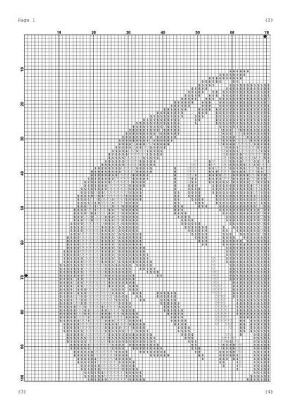 Dallas Mavericks cross stitch pattern