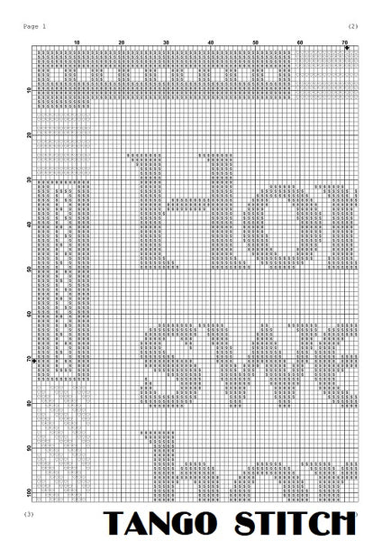 Home Sweet Home welcome new home cross stitch pattern - Tango Stitch