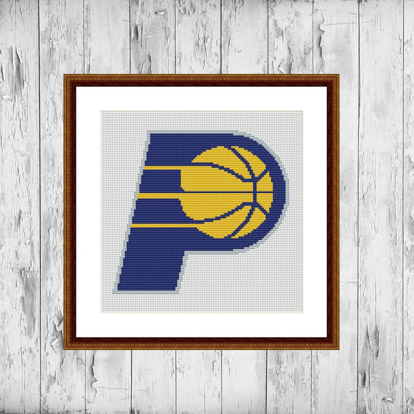 Indiana Pacers cross stitch pattern