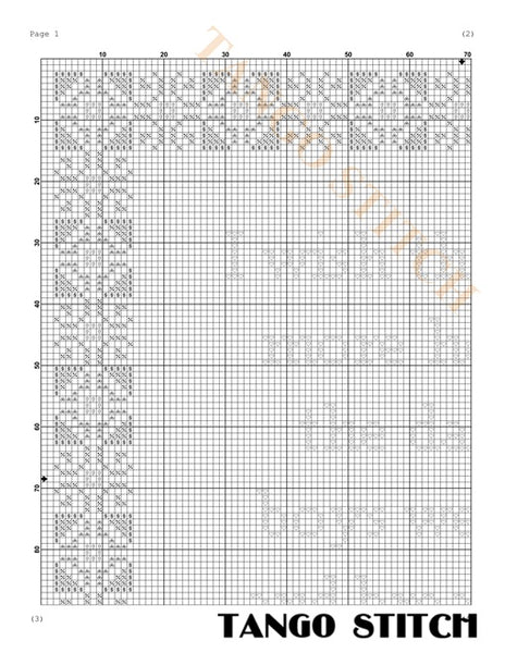 Funny wishes quote sassy cross stitch pattern - Tango Stitch