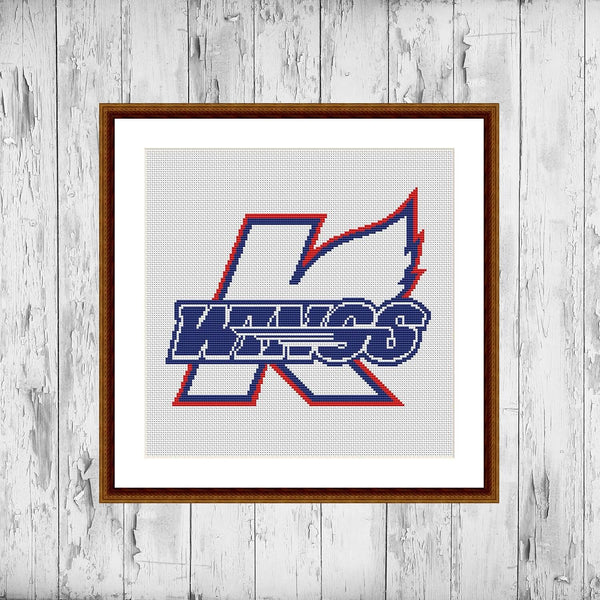 Kalamazoo Wings cross stitch pattern