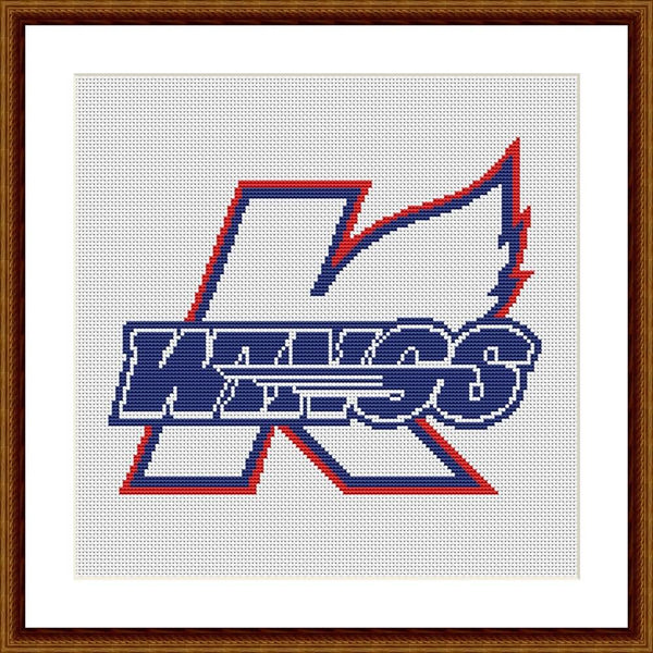 Kalamazoo Wings cross stitch pattern