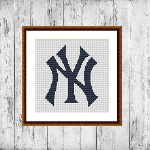 New York Yankees cross stitch pattern
