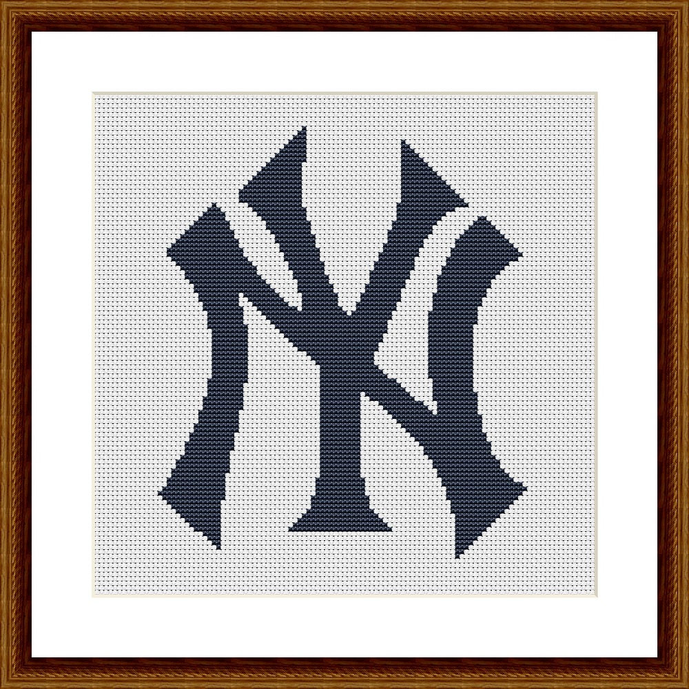 New York Yankees cross stitch pattern