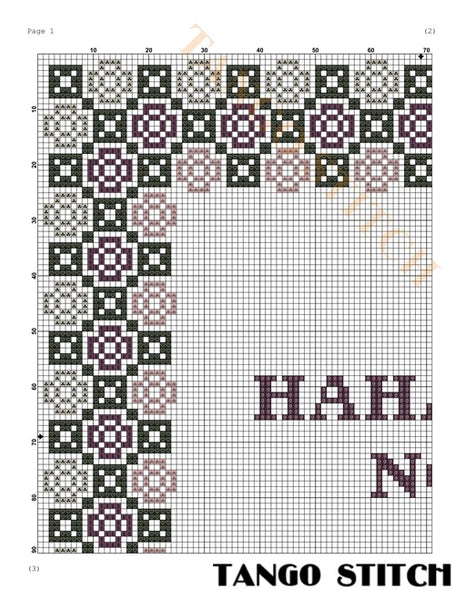 Ha Ha Ha No funny cross stitch pattern - Tango Stitch