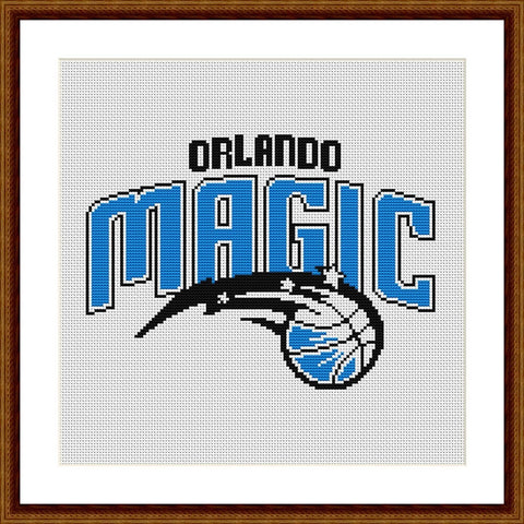 Orlando Magic cross stitch pattern