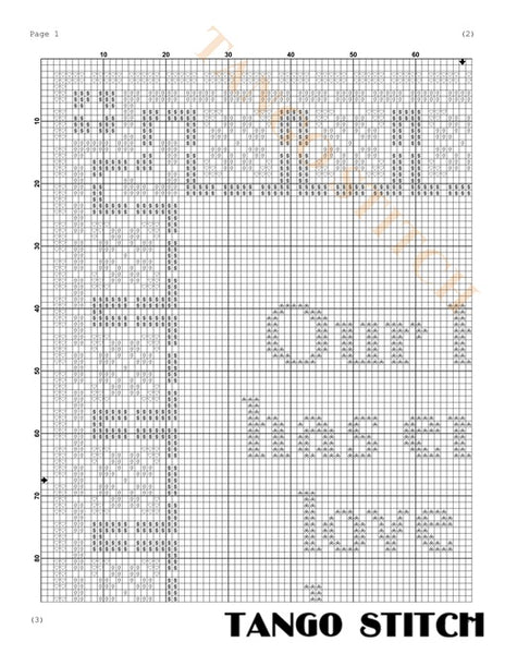 Cross-stitch pattern with text and grid lines for 'Tango Stitch' brand. Our home has endless love and laundry funny cross stitch pattern - Tango Stitch