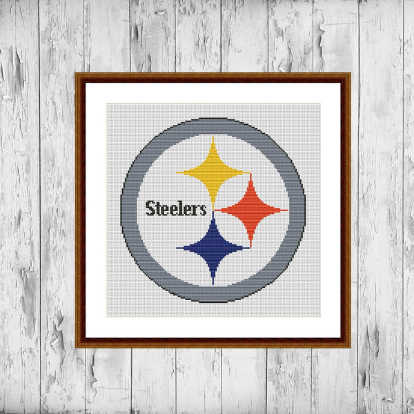 Pittsburgh Steelers cross stitch pattern