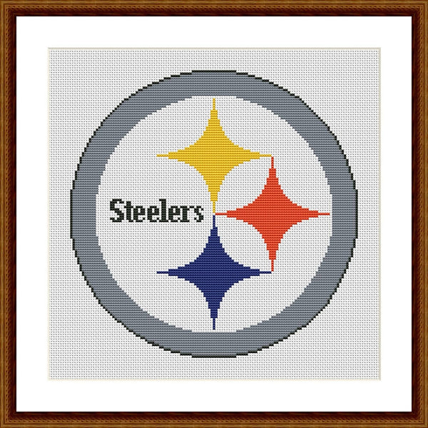 Pittsburgh Steelers cross stitch pattern