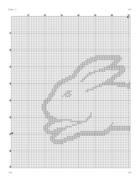 South Sydney Rabbitohs cross stitch pattern