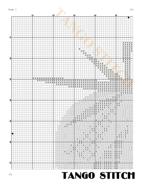 Tomato red patchwork vegetable cross stitch pattern