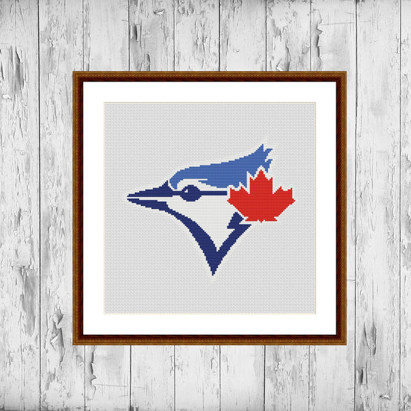 Toronto Blue Jays cross stitch pattern