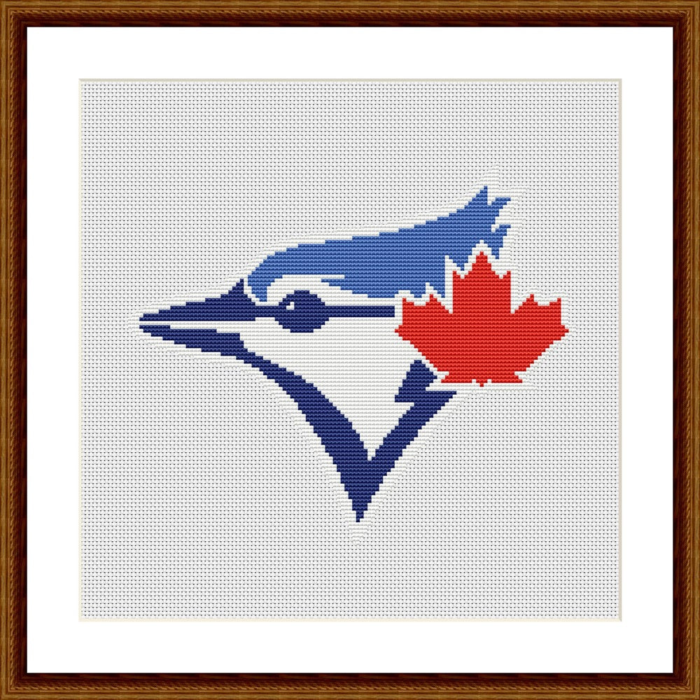 Toronto Blue Jays cross stitch pattern