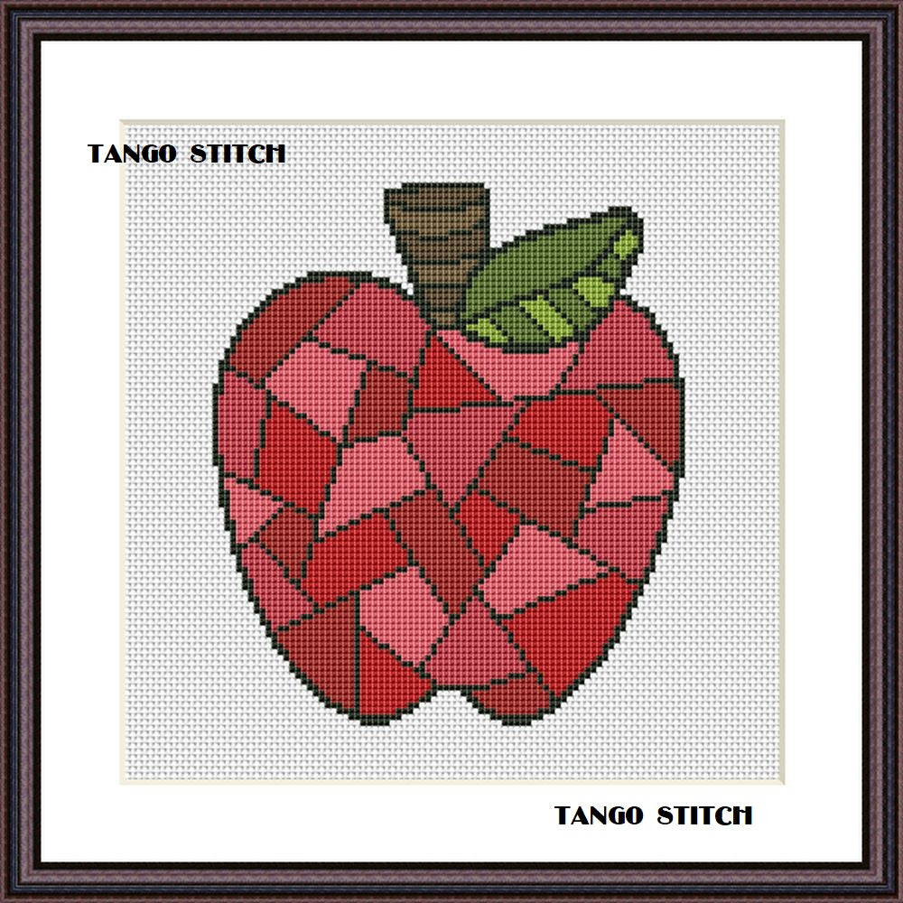 Apple Cross-Stitch (free) Pattern
