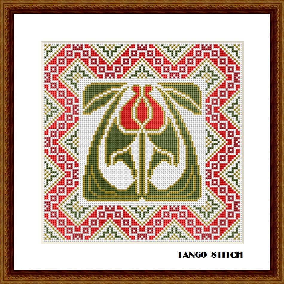 ニューギニアの文様 2 ANTIQUE PATTERN Ornament cross stitch patterns – Tagged 