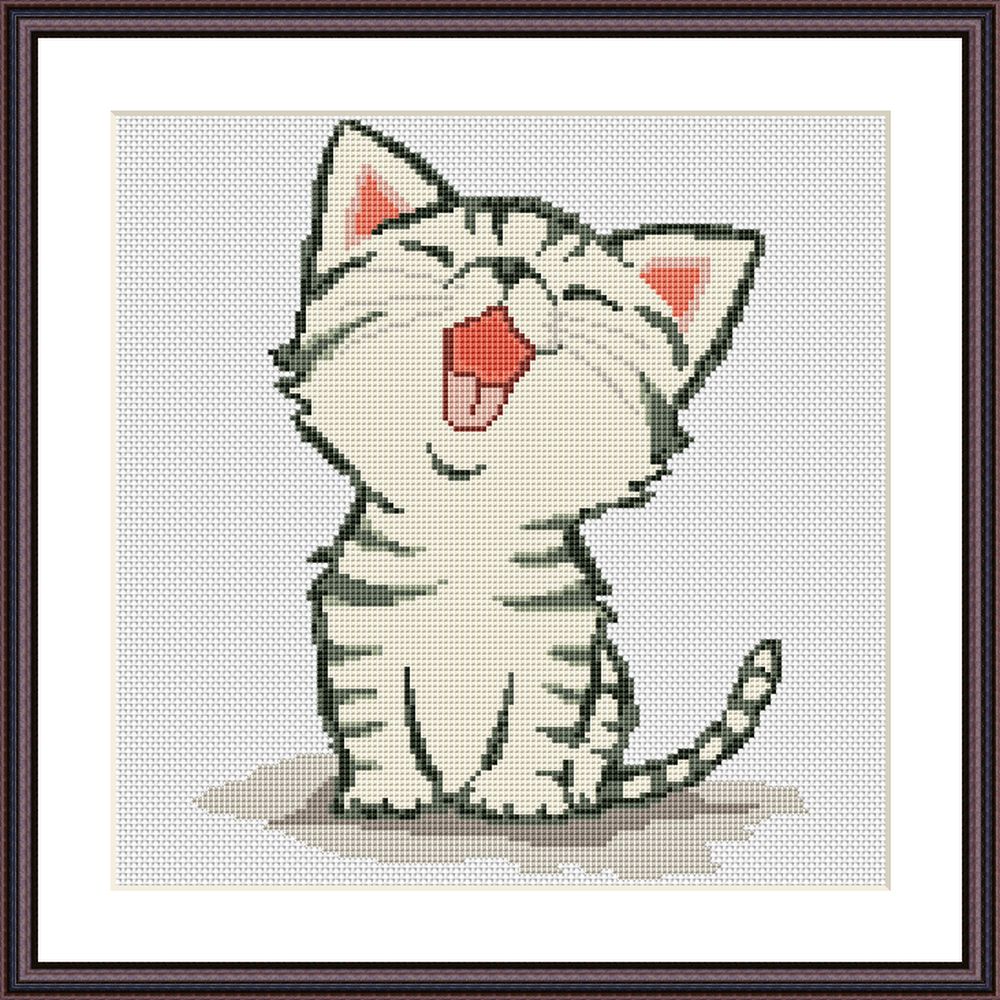 cute-cat-kitten-easy-cross-stitch-hand-embroidery-pattern-jpcrochet for Free Printable Cross Stitch Patterns Of Cats Cute cat kitten easy cross stitch hand embroidery pattern – JPCrochet for Free Printable Cross Stitch Patterns Of Cats