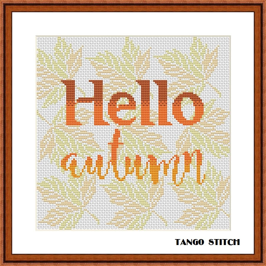 4 seasons: Summer, Autumn, Winter, Spring cross stitch Set of 4 patter ...