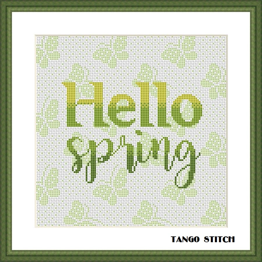 4 seasons: Summer, Autumn, Winter, Spring cross stitch Set of 4 patter ...